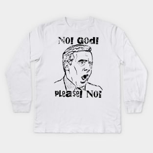 Michael Scott sees Toby Flenderson Kids Long Sleeve T-Shirt